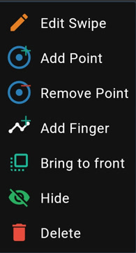 Swipe Context Menu